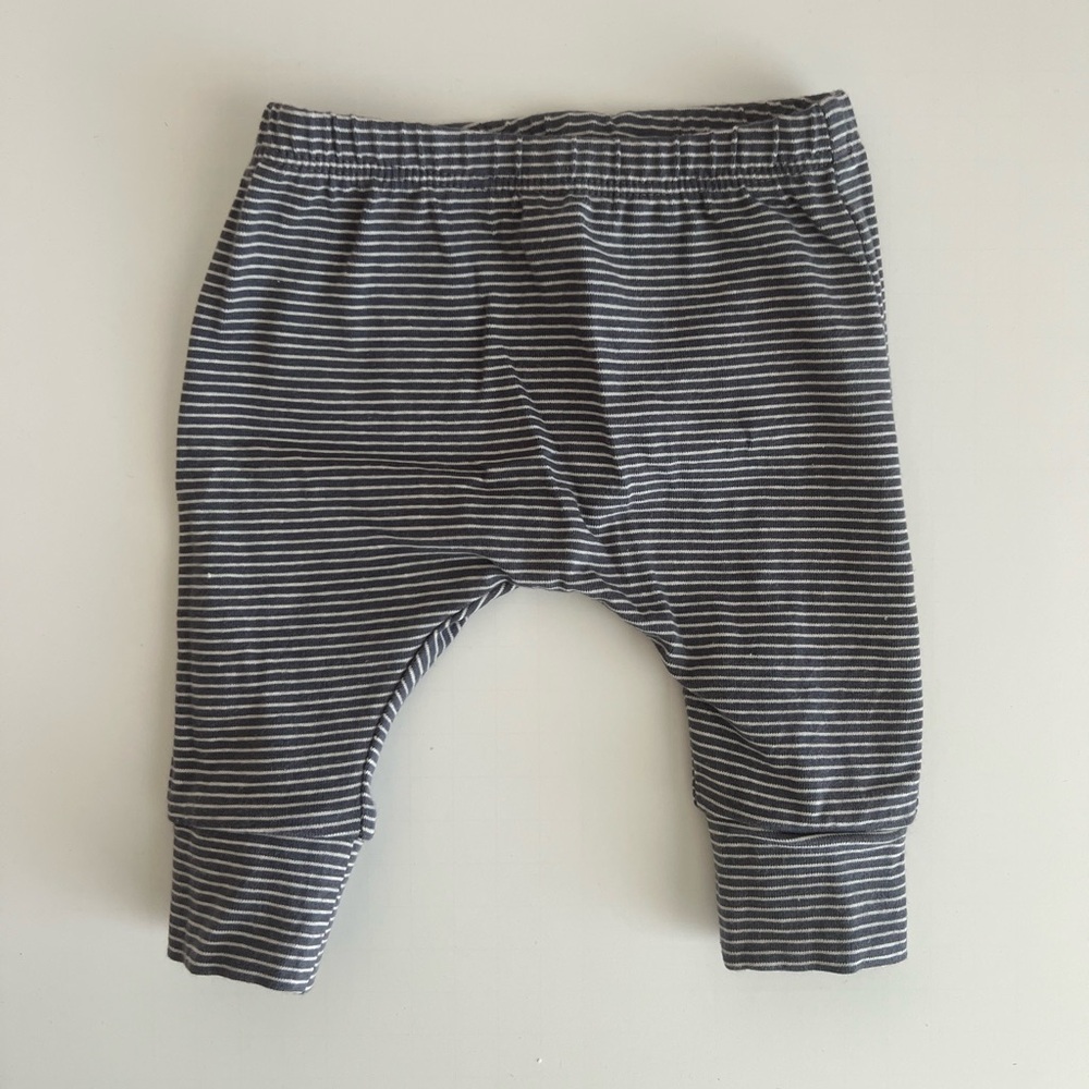 Next Baby Gray Striped Pants